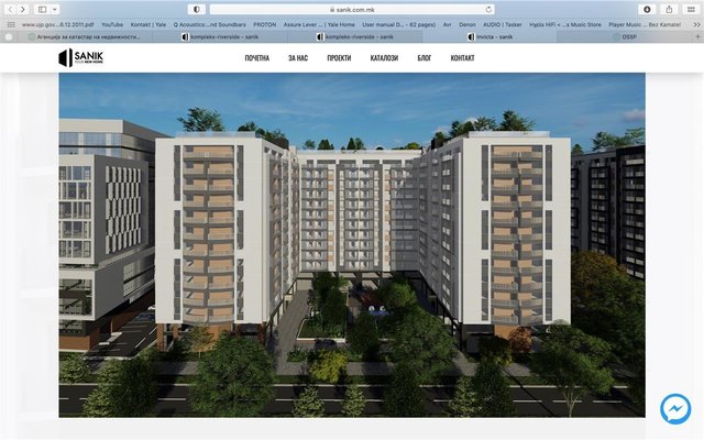 KOMPLEKS RIVERSIDE STANOVI OD 41m2, 48m2,64m2 i 92m2