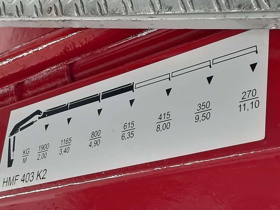 Mercedes Vario 816 Kran