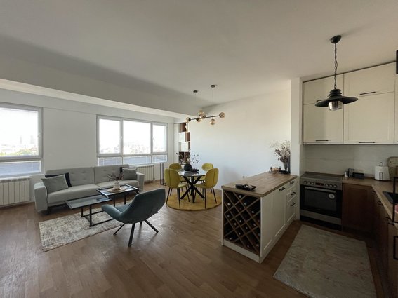 Се издава нов, целосно опремен стан во централна локација/For Rent: Newly Built, Spacious Apartment in Central Skopje