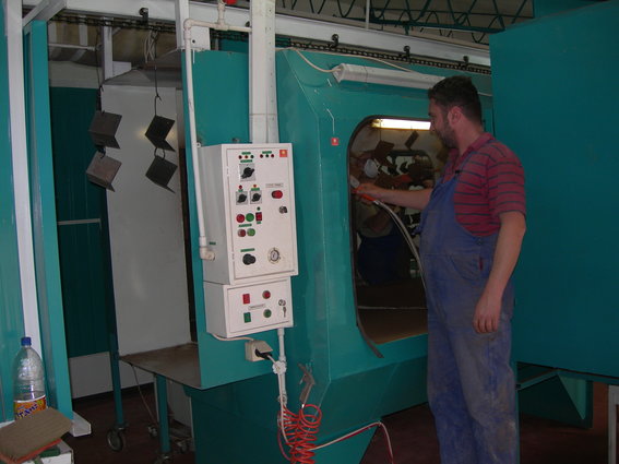 Linija za Elektrostatsko boenje