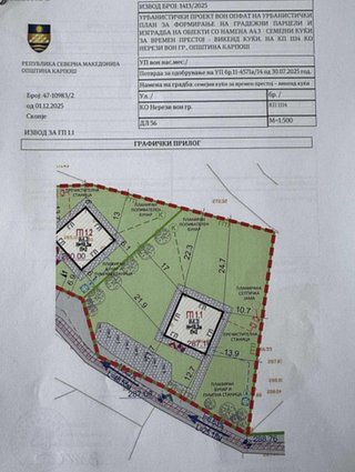 🏡 Се продава атрактивно градежно земјиште во Општина Карпош