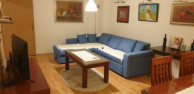 Се изнајмува комплетно наместен 3-собен стан во Карпош 1